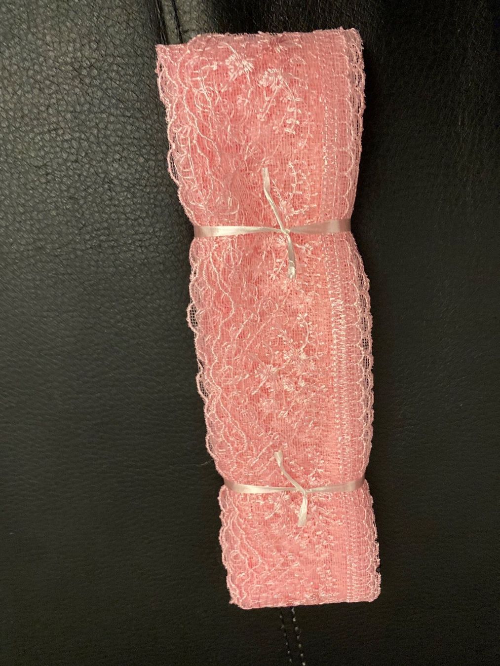Stoffe: Spitze Rosa ca 8-9 Meter – Neu und originalverpackt aus Buchrain von Sisi83 2