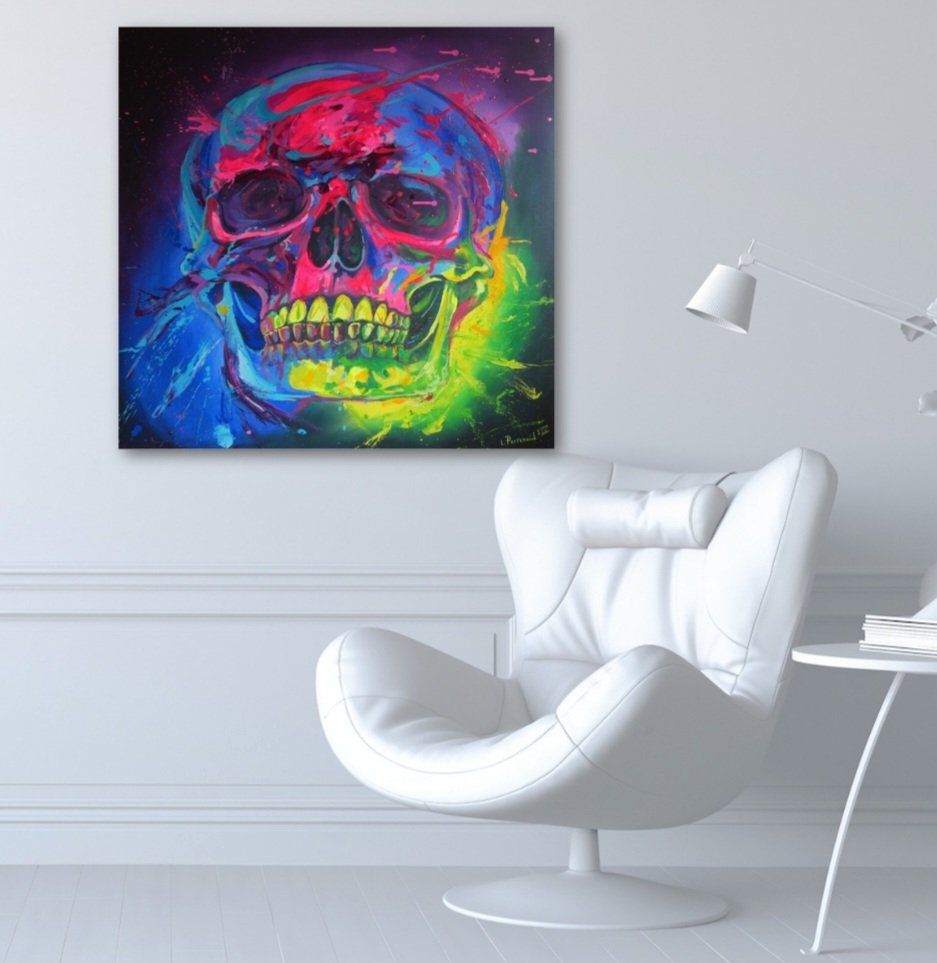 Dipinti: Peinture Skull 2IVa – Nuovo (secondo la descrizione) da Martigny-Croix venduto da Rcplaneur 1