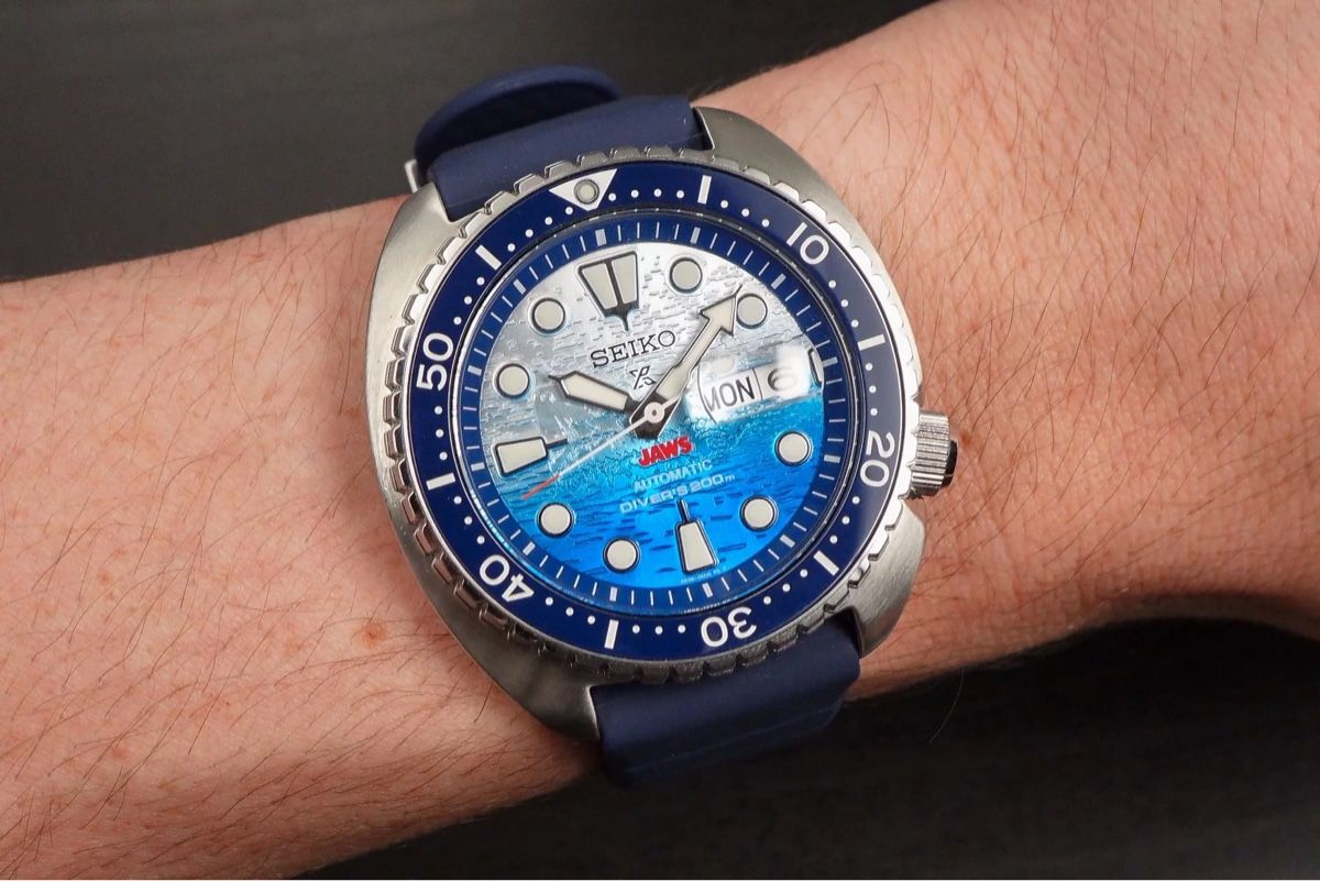 Seiko Orologi: Seiko SRPL81 Prospex JAWS 50th Anniversary Limited – Nuovo e nell'imballaggio originale da Colombier NE venduto da manupsin 2