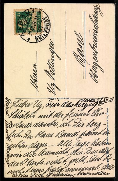 Cartoline postali: AK Aarau, Altstadt mit Stadtturm – Usato da Berlin venduto da bartko-reher 1