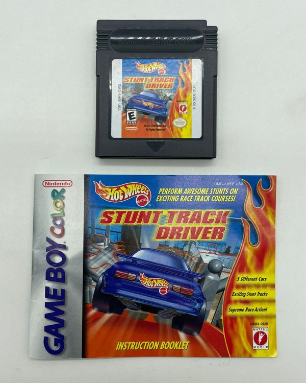 Hot Wheels: Stunt Track Driver Media For Game Boy Color – MYDAE