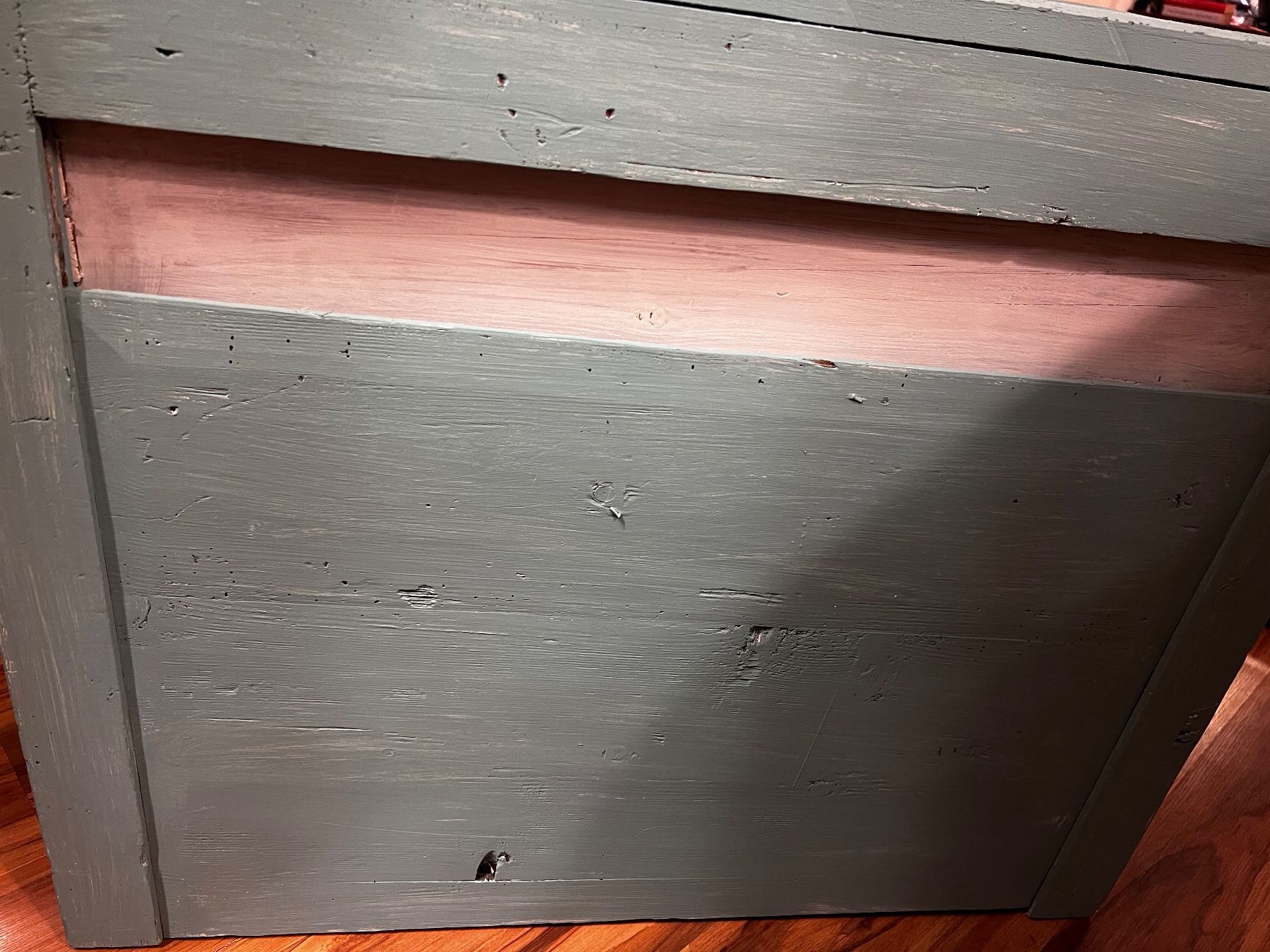Cassettiere: Upcycling-Kommode, Shabby Chic Look, hellblau – Usato da Flurlingen venduto da MIPILG 9