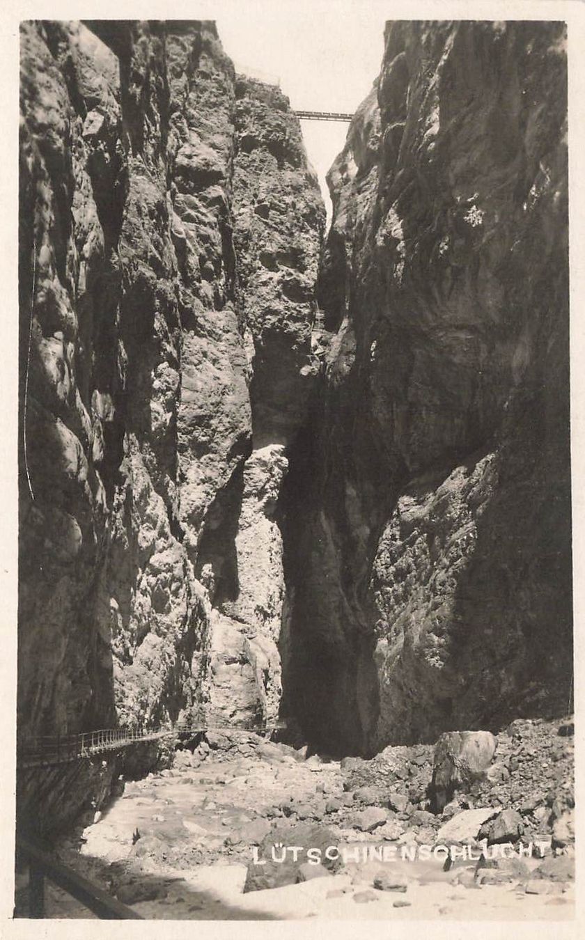 Ansichtskarten: Simmenstürze Oberried lenk – Gebraucht aus Biasca von Blenio71