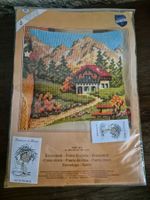Kit complet pour la broderie - coussin - salon - point de x
