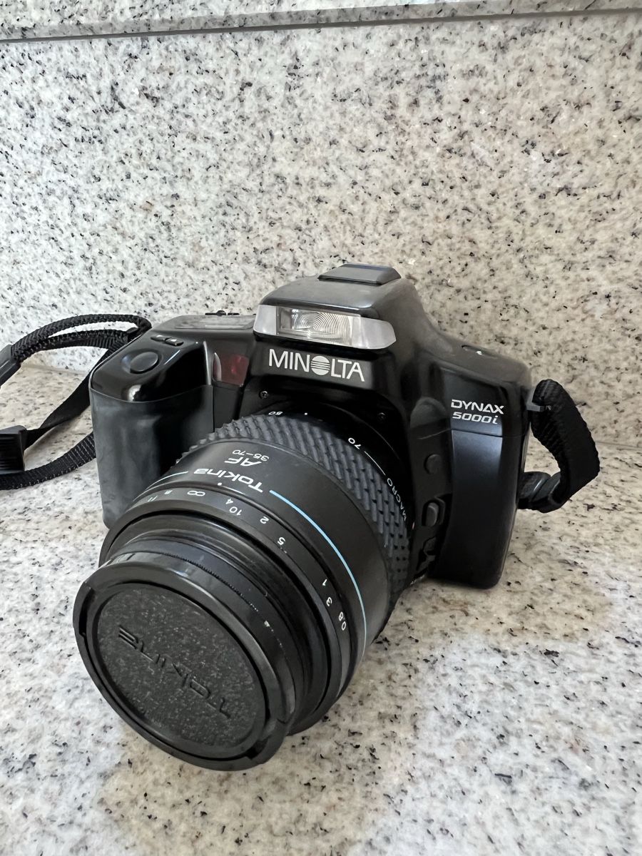 Minolta Kamera: Minolta Dynax 5000i Spiegelreflexkamera mit Objektiv – Gebraucht aus Schongau von Retro_Shop 1