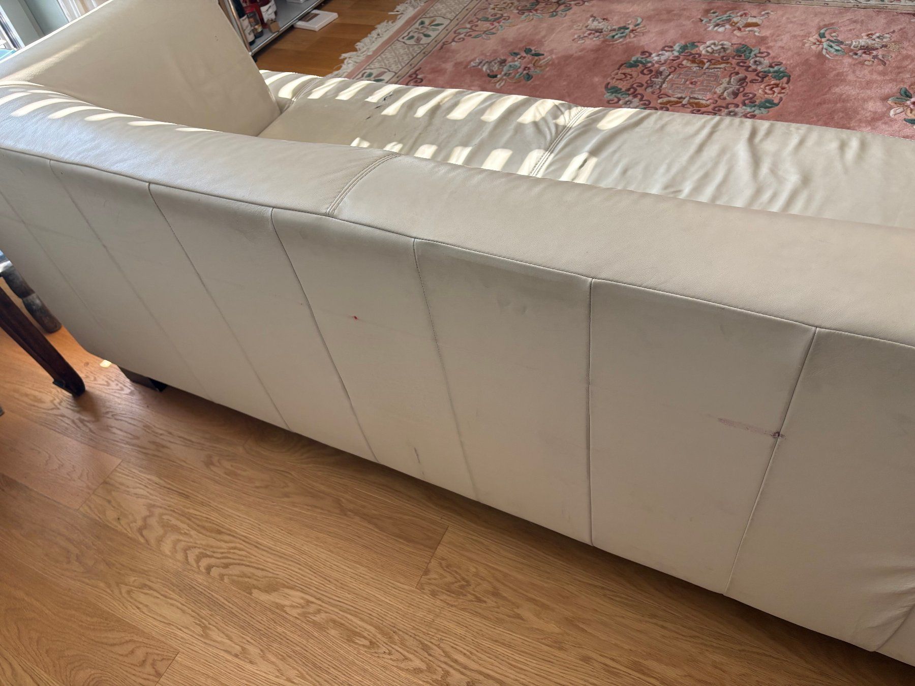 Divani: Sofa (Designersofa) Echtleder beige – Usato da Basel venduto da Christine555 4