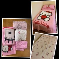 Ensemble linge lit Hello kitty 