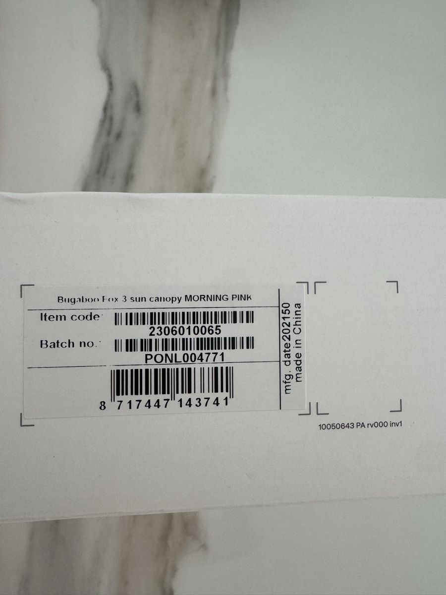 Bugaboo Carrozzine: Cappottina Bugaboo Fox 3 – Usato da Bellinzona venduto da eli_6mr5 2