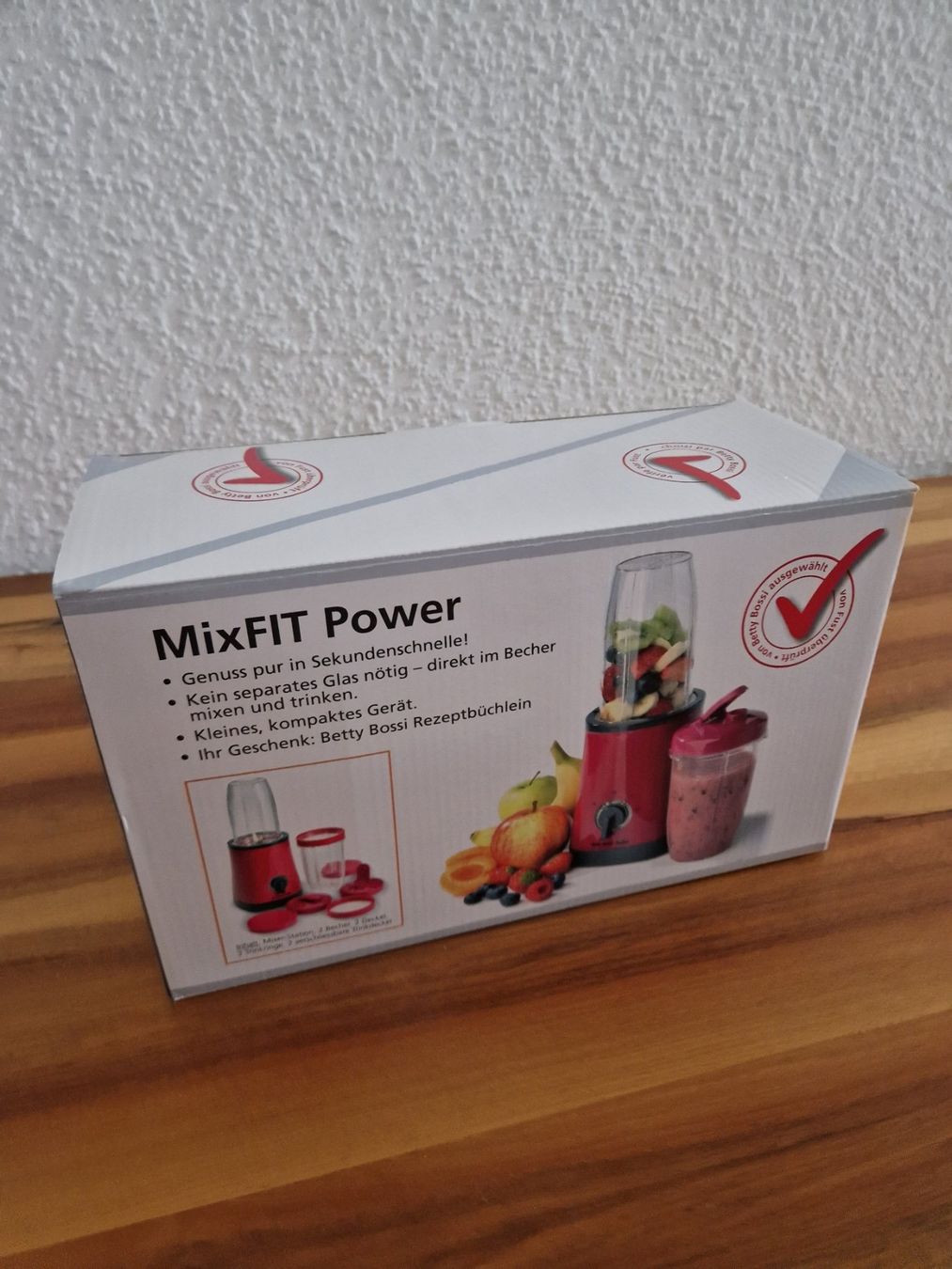 MixFIT Power Mixer - von Betty Bossi - Ideal für den Sommer (Neu ...