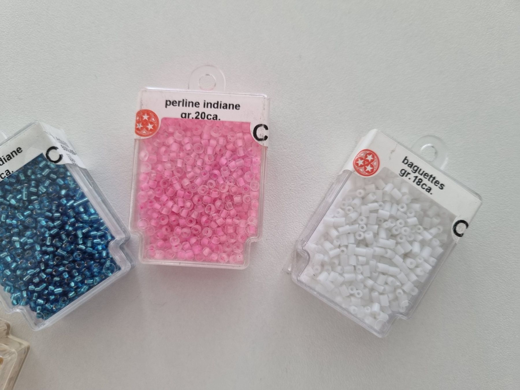 Perle (finte): Kit Perline e Paillettes Tre Stelle Vintage Mare – Nuovo e nell'imballaggio originale da Mels venduto da DACRI 2