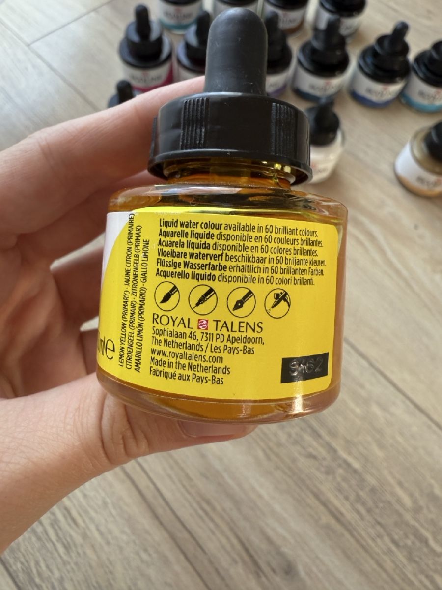 Royal Talens Colori: Ecoline 16 flüssige Wasserfarbe  – Nuovo (secondo la descrizione) da Sarmenstorf venduto da Nathaliie_21 4