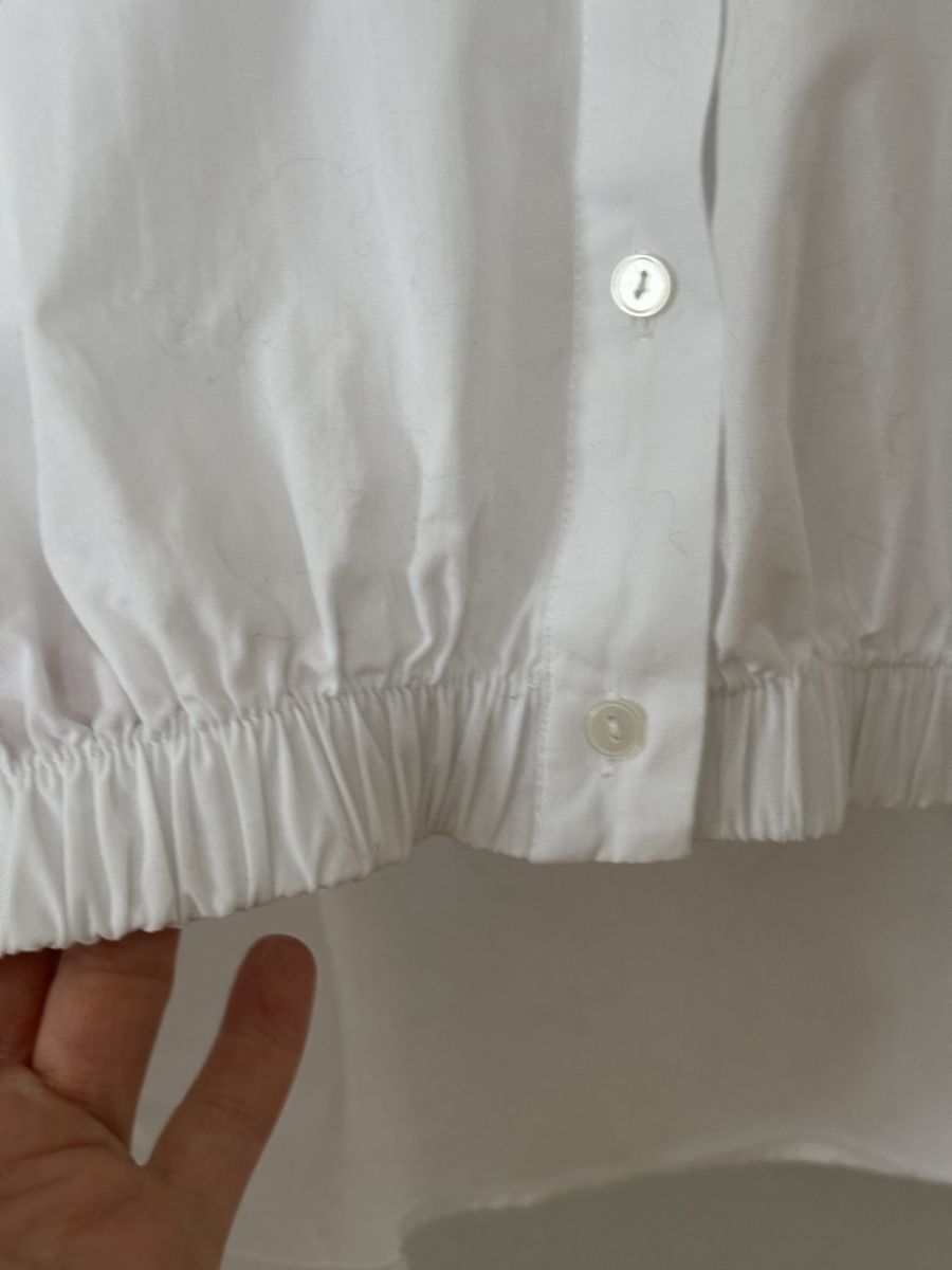 Zara Camicette: Zara kurze Hemd XS weiß – Usato da Fribourg venduto da dafral 3
