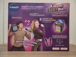 VTech Karaoke Light Party DE 🗣🇩🇪 avec micros 🎤🎶 - Neuf
