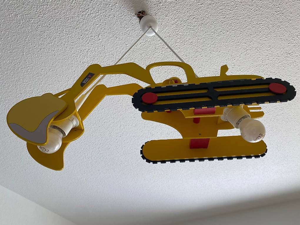 Lampadari & plafoniere: Kinderzimmer Lampe Bagger – Usato da Neerach venduto da Softeis_83