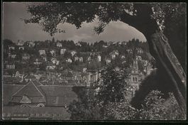 Fotografie St. Gallen, Stadtansicht mit 
