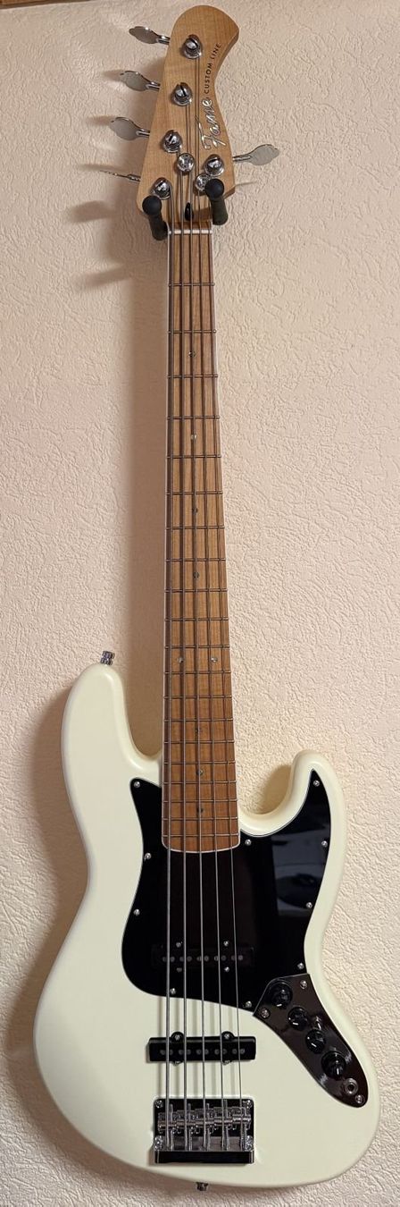 Musikinstrumente: Fame Custom JB 5 Cream White – Neu (gemäss Beschreibung) aus Schalunen von fejabazz
