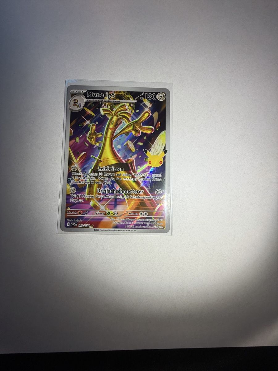 Pokémon Carte collezionabili: Pokemon Monetigo 30th  – Nuovo (secondo la descrizione) da Winterthur venduto da stipooo97