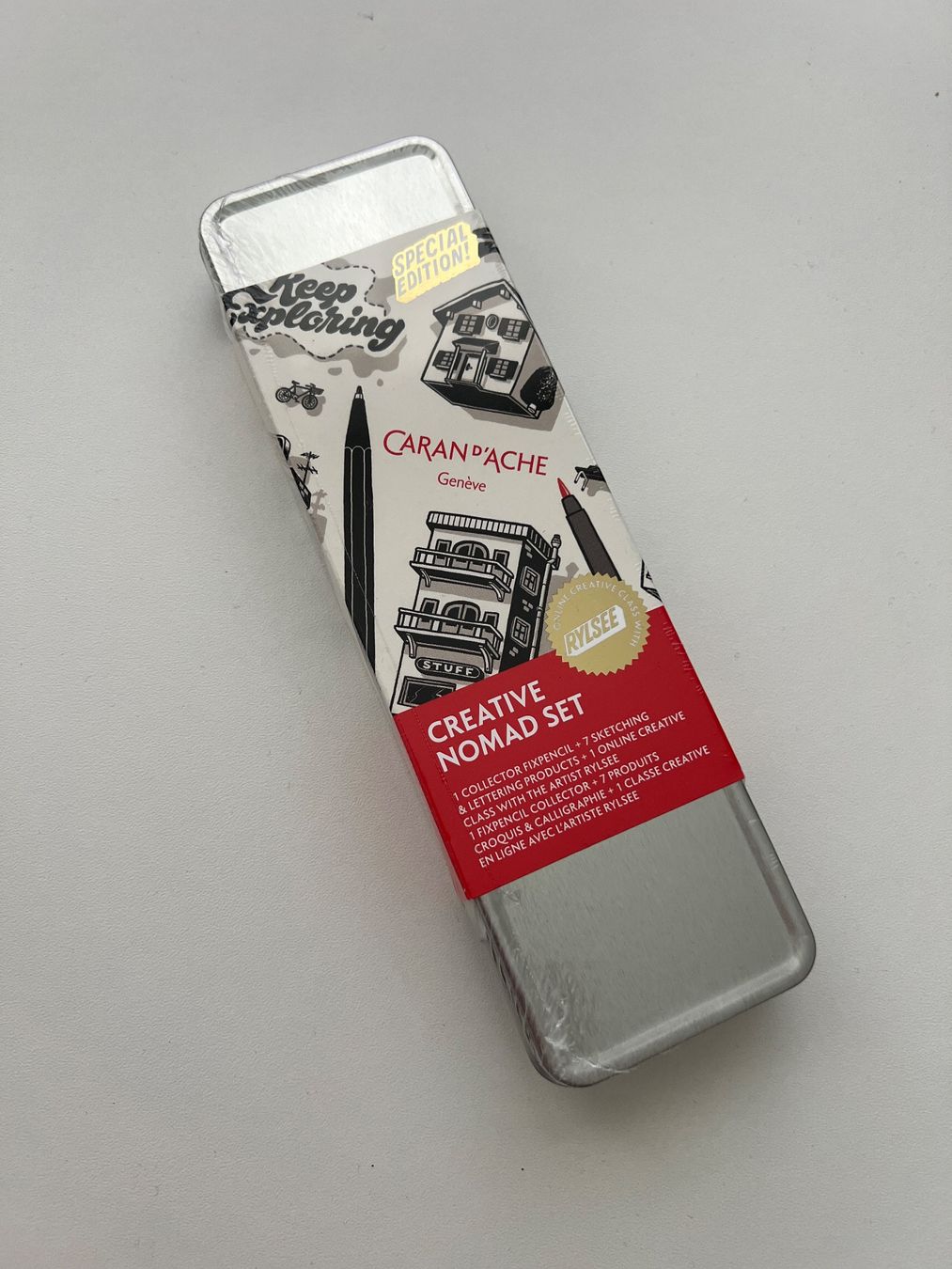 Caran D'Ache Penna & Evidenziatori: Caran d‘Ache; Creative Nomad Set – Nuovo e nell'imballaggio originale da Hünenberg See venduto da manulina88