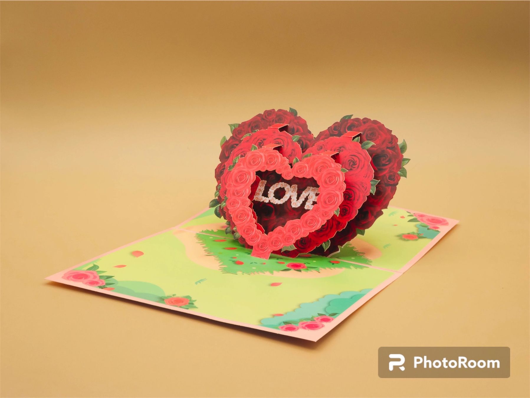 Karten: Carte 3D pop-up Love – Neu und originalverpackt aus Prilly von Adrianacometti