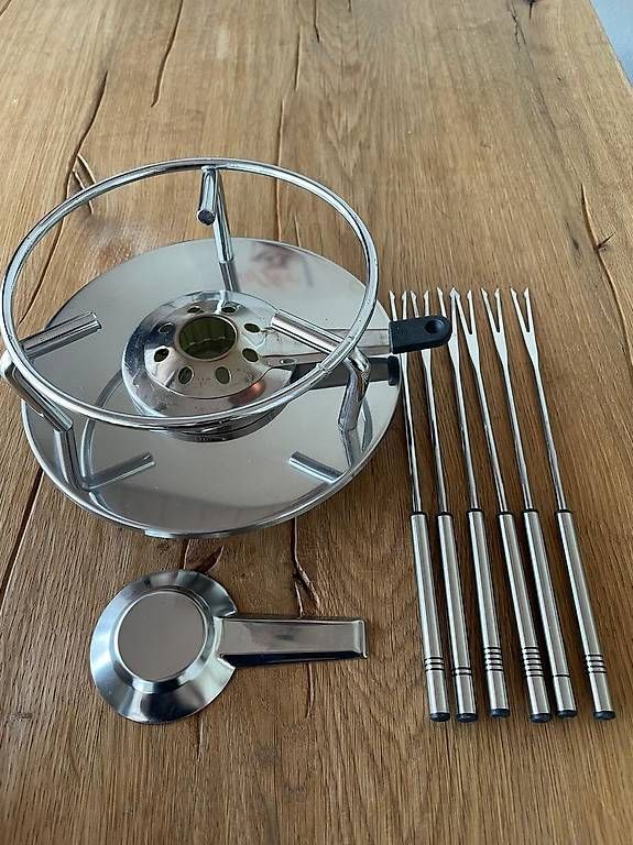 Elettrodomestici da cucina: Fondue-Set – Nuovo (secondo la descrizione) da Triesen venduto da Chevalley 1