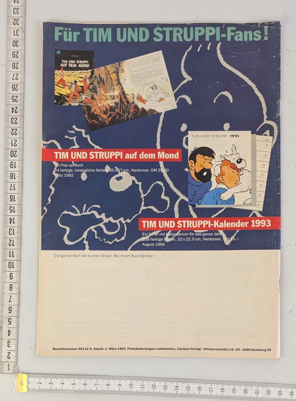 Fumetti: Carlsen Comics Nr. 17, April-September 1992 – Usato da Zürich venduto da 1.Simon 1