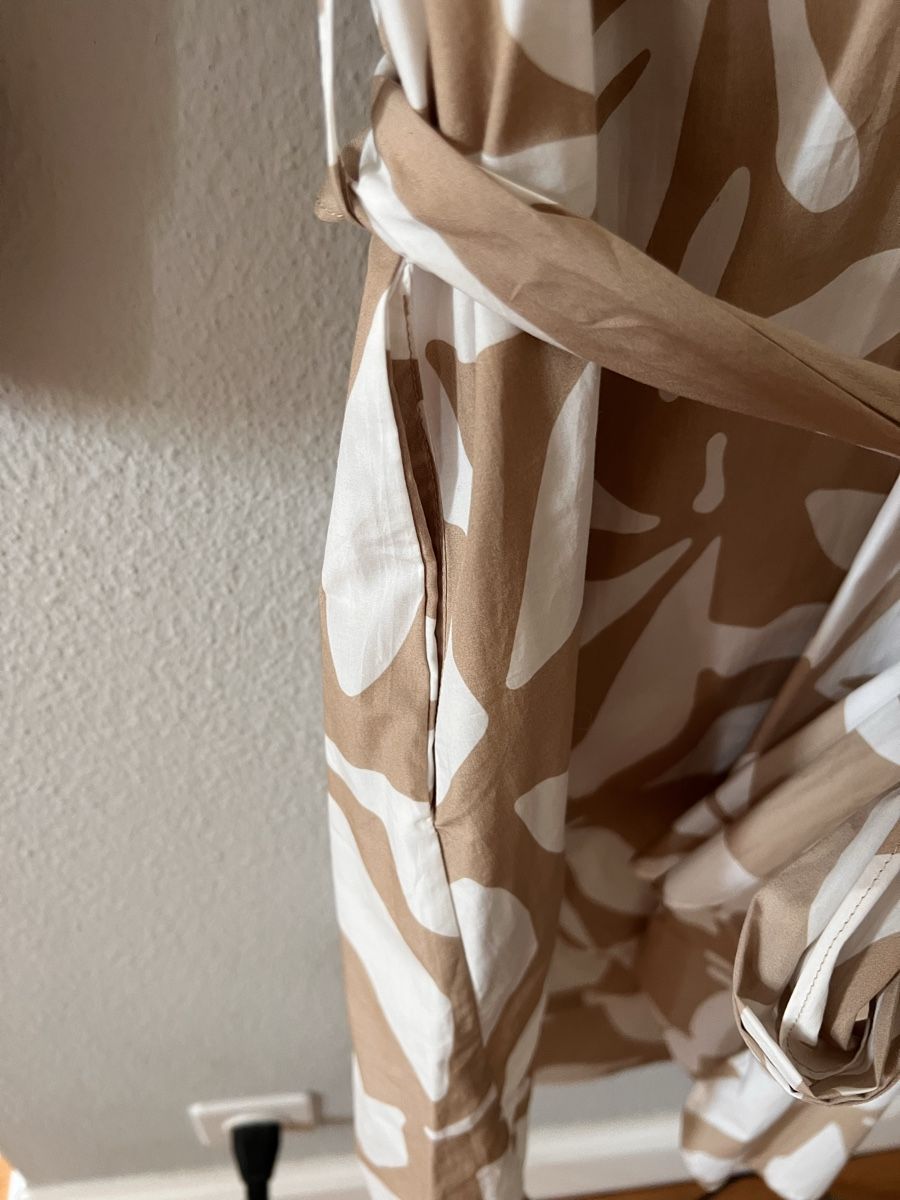 Rosso35 Kleider: Kleid Rosso 35, NEU, Gr. 38, beige weiss – Gebraucht aus Solothurn von Brini06 3