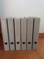 Bundesordner grau 6 Stück Breite 5 cm