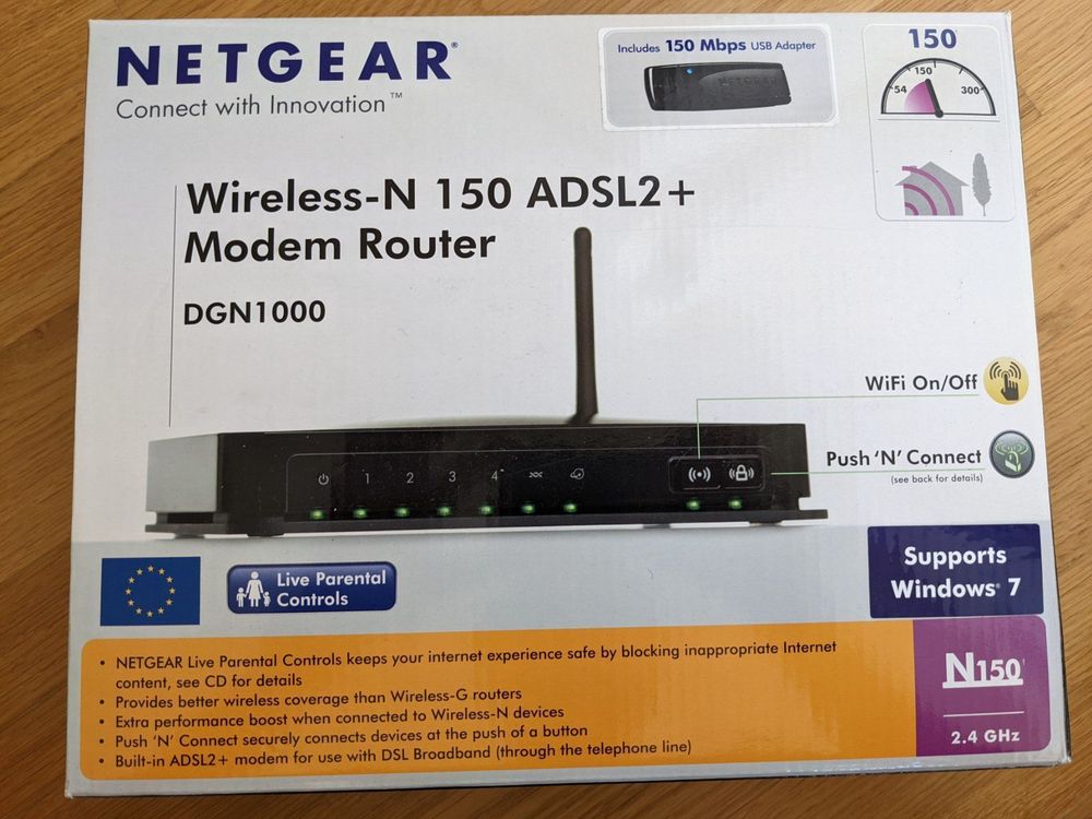 Modem Routeur Netgear Dgn1000 | Reinitialiser Routeur Dgn 1000 – EVMJI