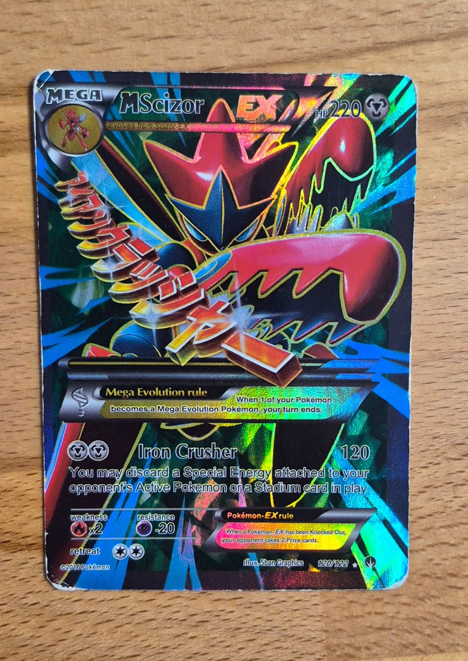 Pokémon Carte collezionabili: MScizor EX (120/122) – Nuovo (secondo la descrizione) da Thun venduto da Ryyf