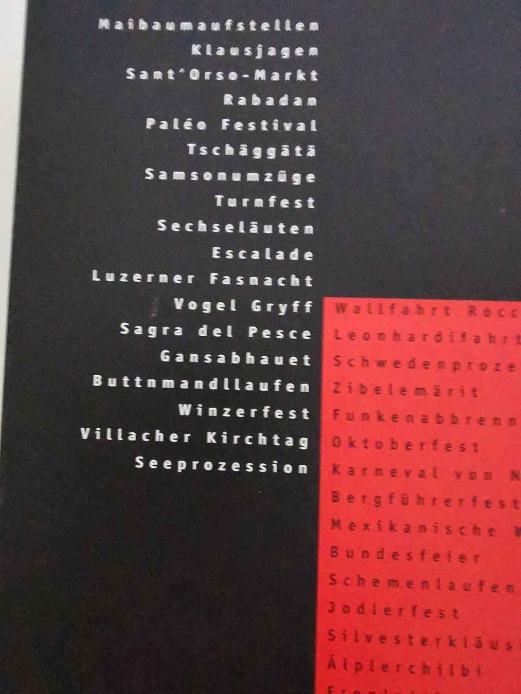 Libri: Feste im Alpenraum – Usato da Richterswil venduto da Milan777 7