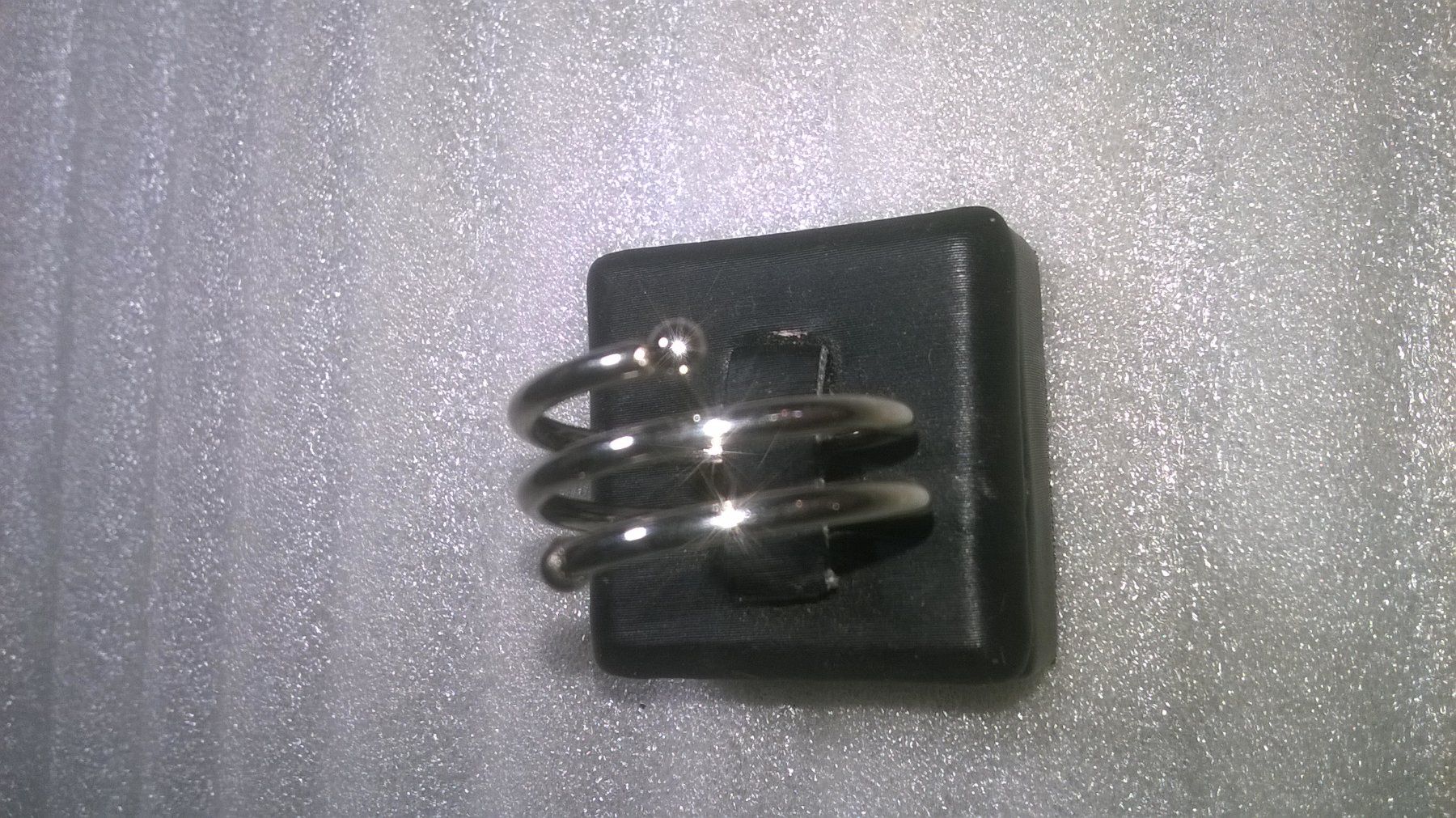 Anelli: RING EDELSTHAL,,GLANZIG,,,SILBER FARBE – Nuovo (secondo la descrizione) da Basel venduto da bijoutrie_4