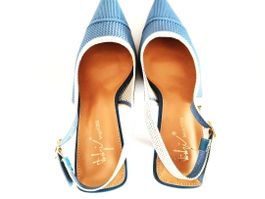 Sandalette in der Farbe jeans blau, Grösse 39