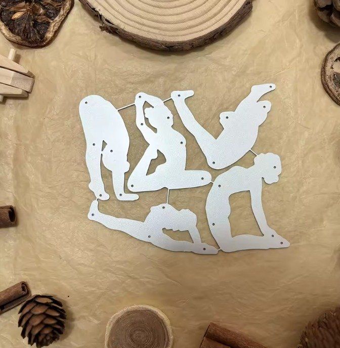 Sciablone: Neues Stanzschablonen-Set Yoga – Nuovo e nell'imballaggio originale da Effretikon venduto da wenuss 5