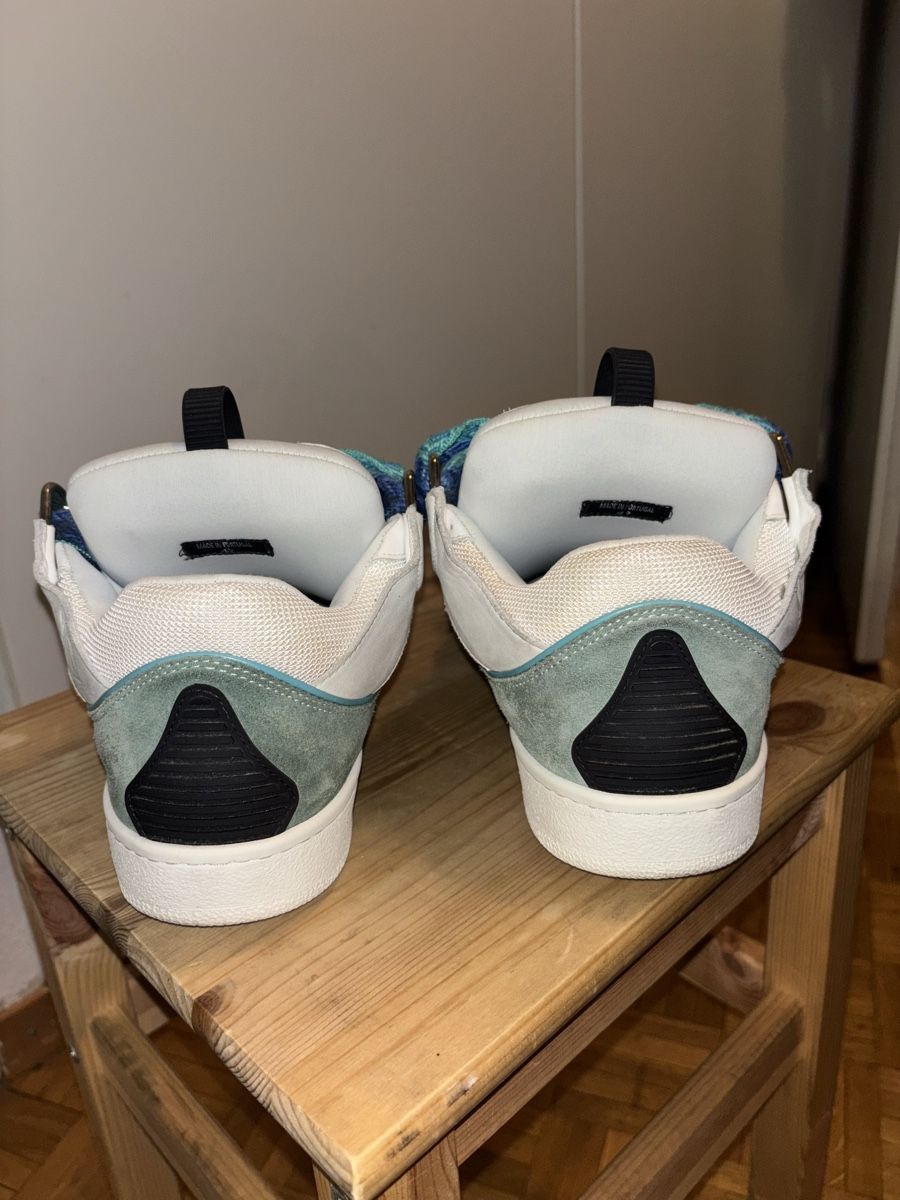 Lanvin Scarpe da uomo: Baskets Lanvin Curb turquoise à moitié prix !!! – Nuovo (secondo la descrizione) da Chêne-Bougeries venduto da sor_9rzp 3