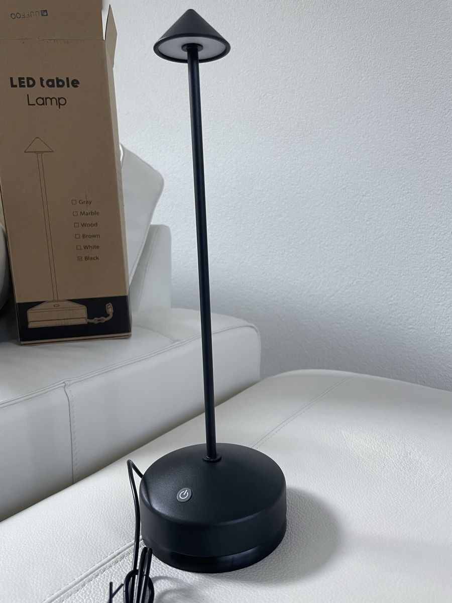Lampen: LED Tischlampe schwarz Neu! – Neu und originalverpackt aus Hellikon von Giojo 2
