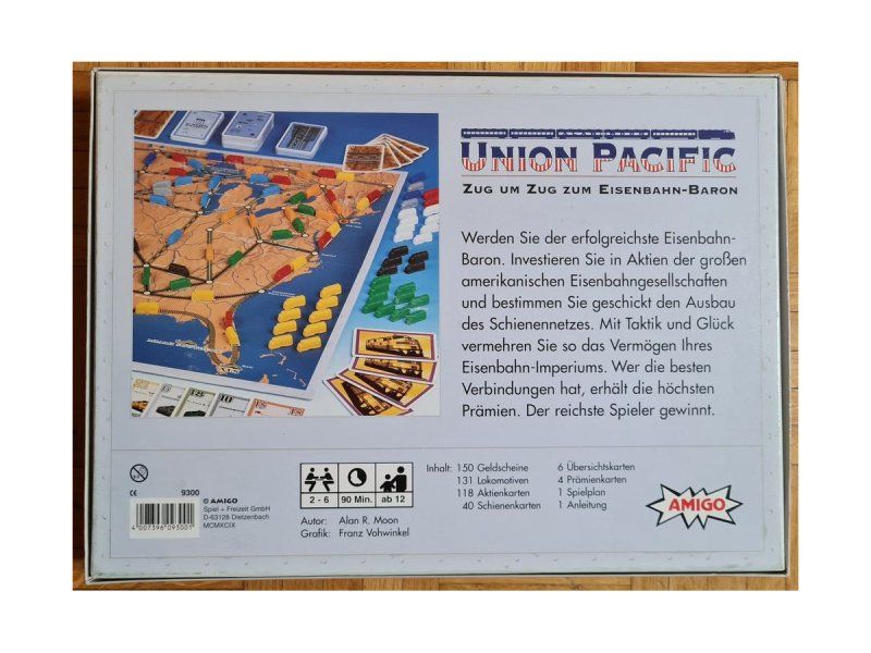 Giochi: Brettspiel "Union Pacific" – Usato da Zürich venduto da Desmond01 1