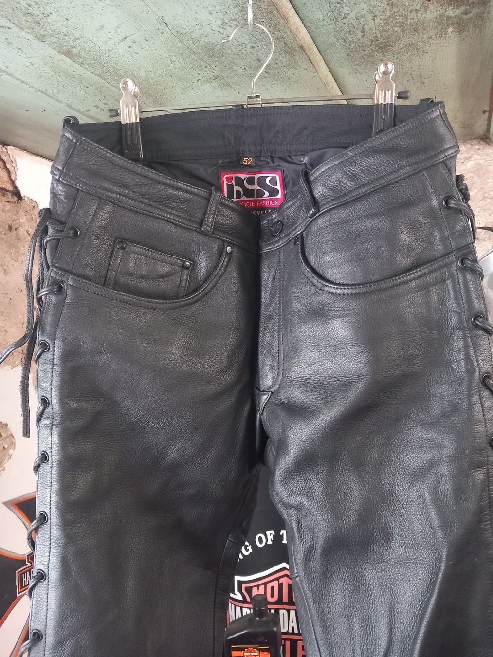 IXS Jeans: Lederjeans IXS Grösse 52 – Usato da Hochwald venduto da motowear-secondhand 1