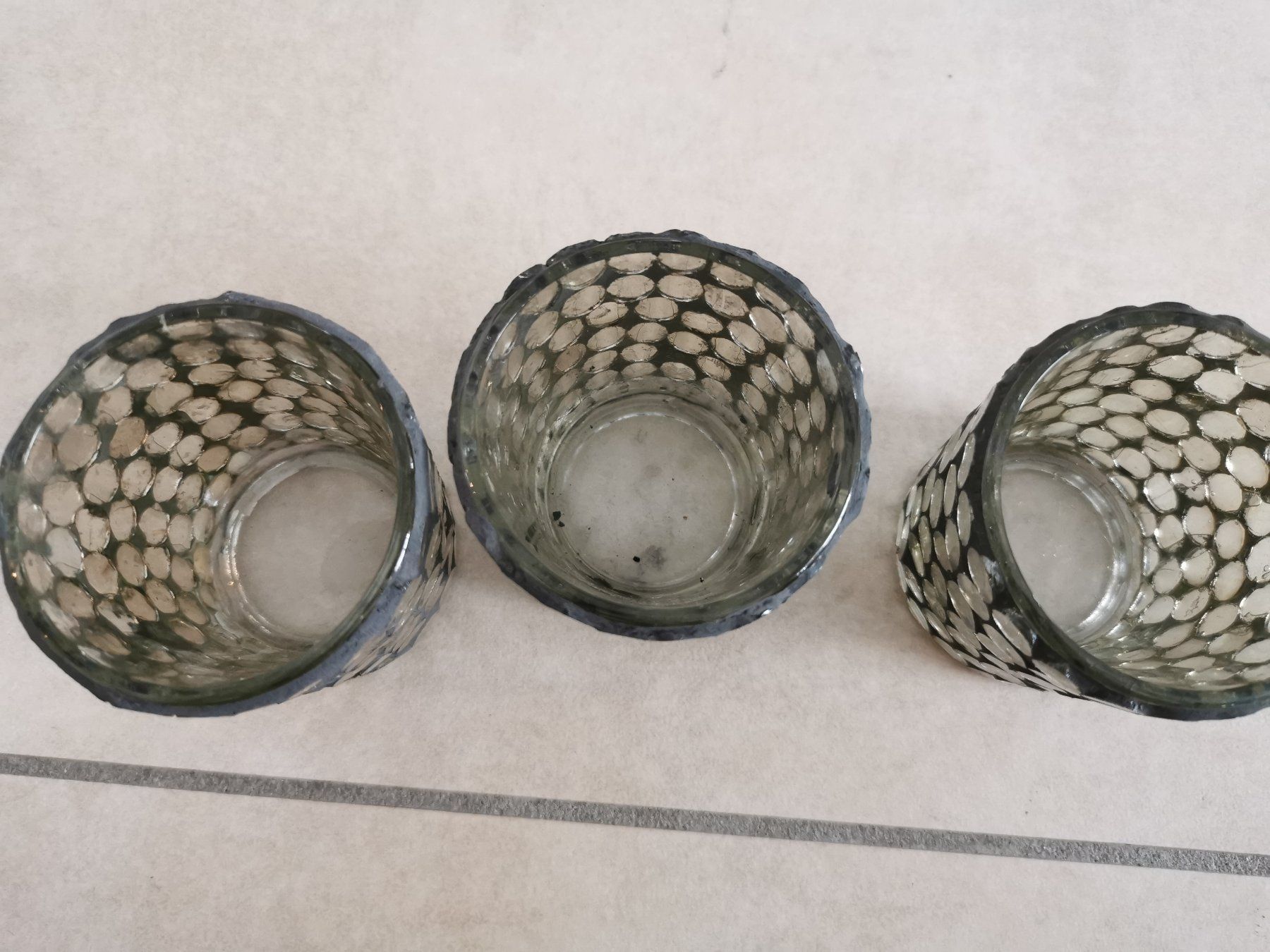 Tutte le decorazioni: 3x Dekoglas / Kerzenglas – Nuovo (secondo la descrizione) da Rickenbach b. Wil venduto da Beautiful.Things 3