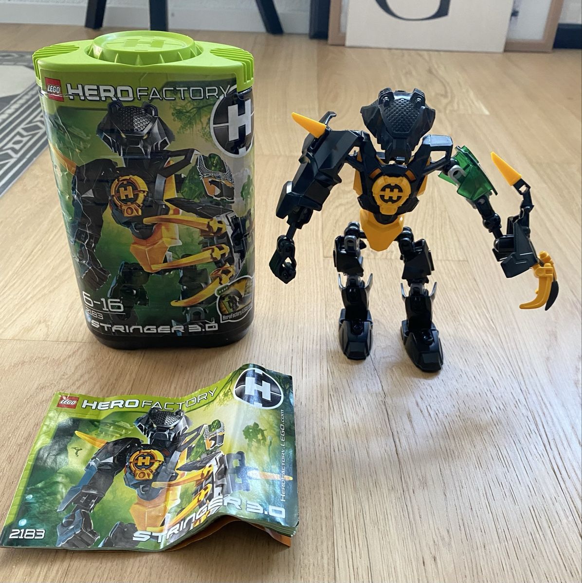 Lego Kit di costruzioni: 4 Lego Hero Factory Figuren mit Box – Usato da Muri (AG) venduto da finduso 3