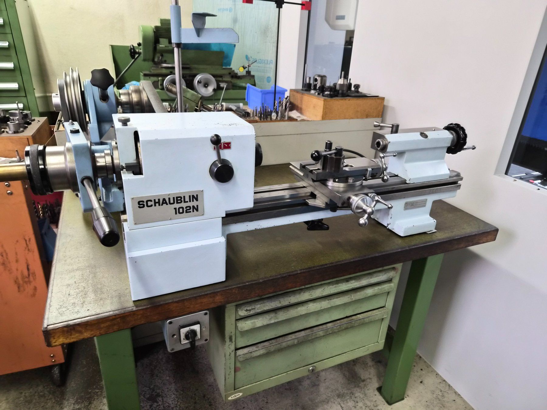 Schaublin Tutte le macchine: Tour SCHAUBLIN 102-N W25 – Usato da La Chaux-de-Fonds venduto da Bretelle