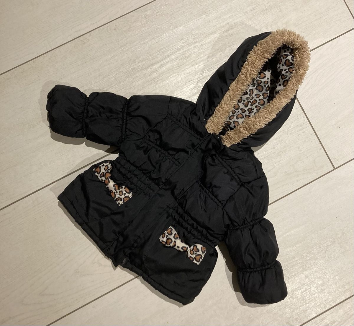 Giacche & Cappotti: Schicke Winterjacke, schwarz, Gr. 74 – Usato da Hunzenschwil venduto da nixnevis