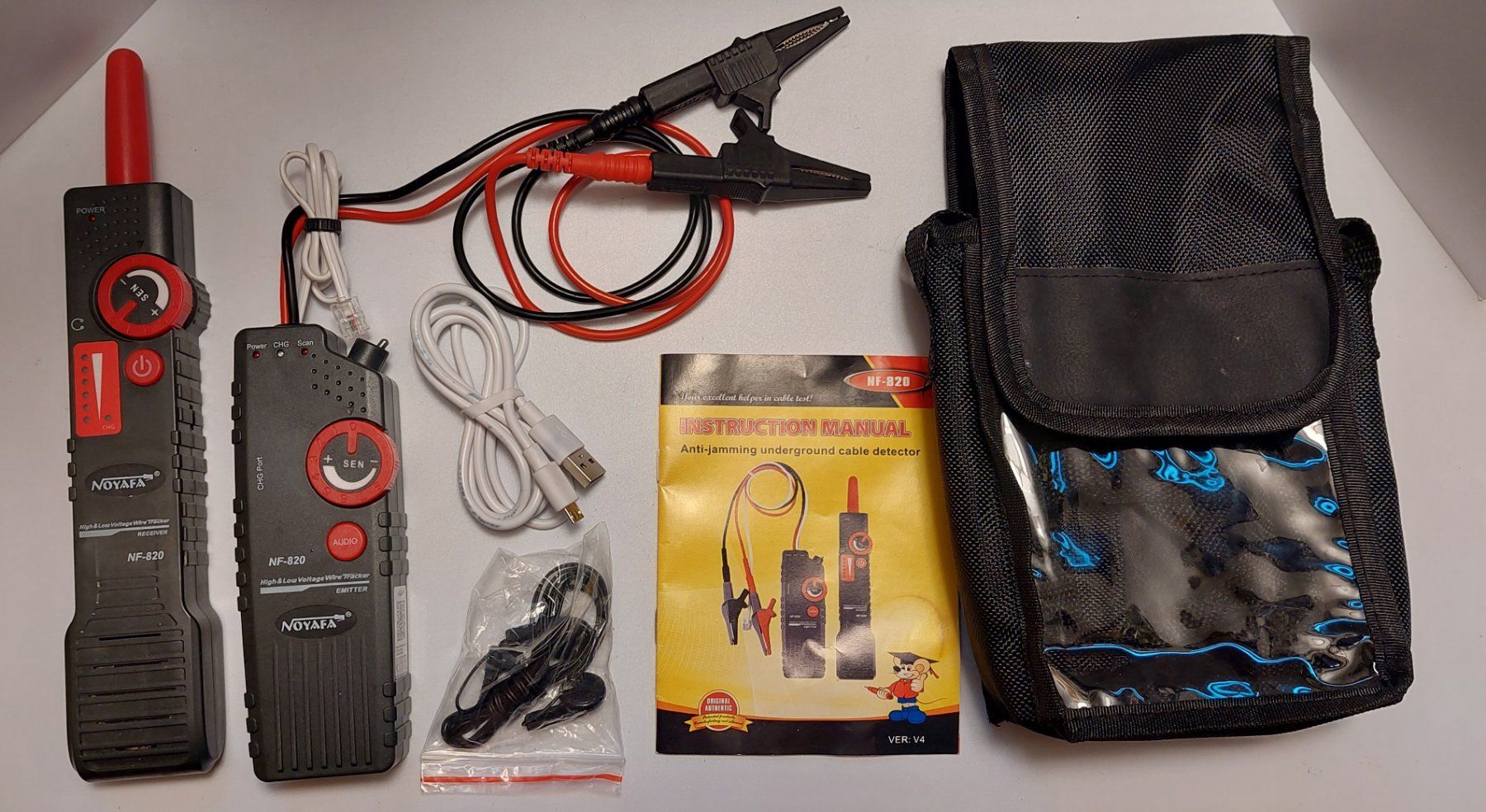 Messen: Noyafa signal cable tracker NF-820 – Gebraucht aus Chapelle-s-Moudon von gerryp