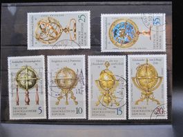 DDR 1972 Erd & Himmelsgloben gest