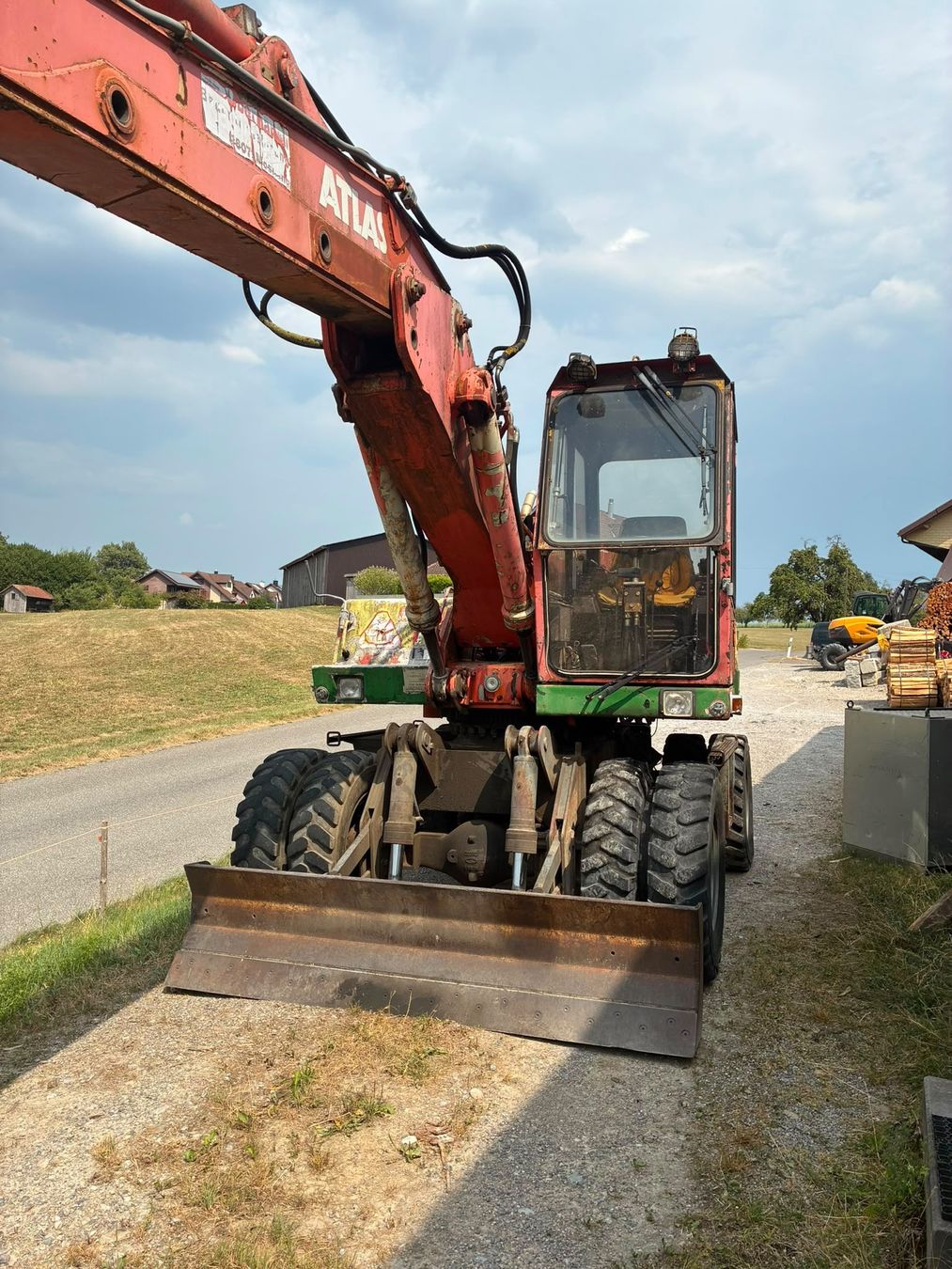 Escavatori: ATLAS Bagger gebraucht funktionsfähig – Usato da Wil SG venduto da sha_6y5b 4