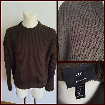 H&M Pullover braun Gr M