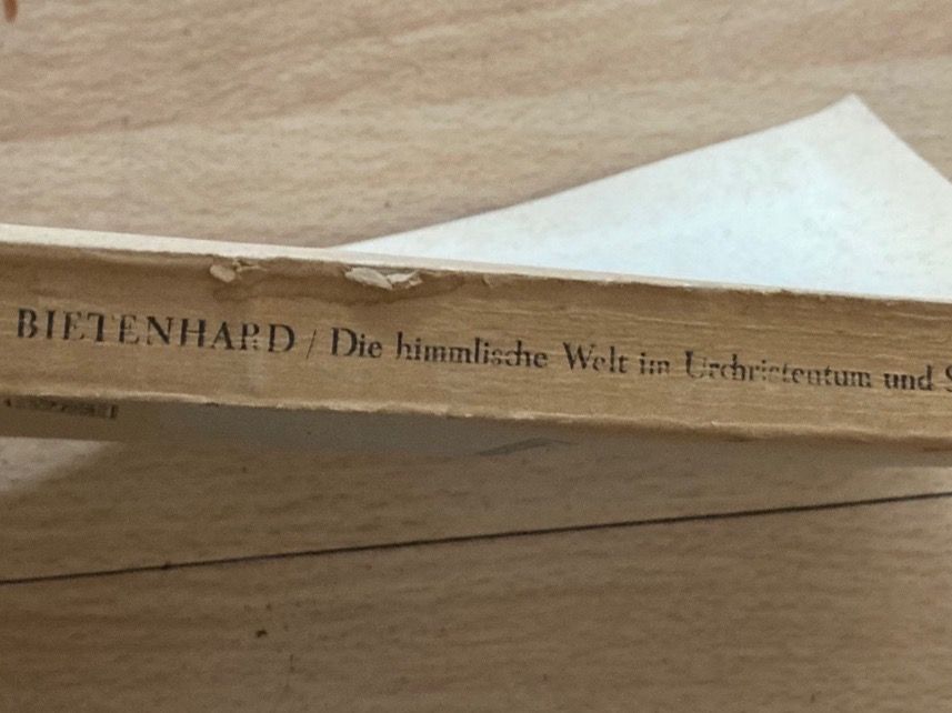 Libri: Bietenhard: Die himmlische Welt, 1951 – Usato da Adliswil venduto da eku_8mgk 1