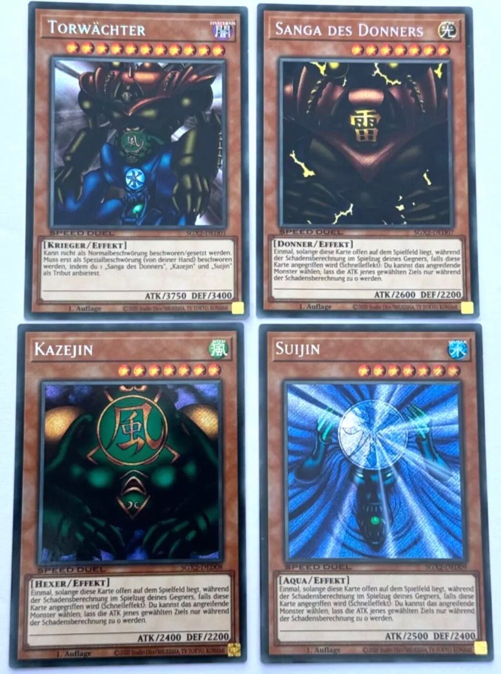 Yugioh Carte collezionabili: YuGiOh Torwächter Set | Secret Rare – Nuovo (secondo la descrizione) da Altstätten SG venduto da ChangeMaker