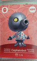 Carte Amiibo Animal Crossing, habitant n°439 Octoborg