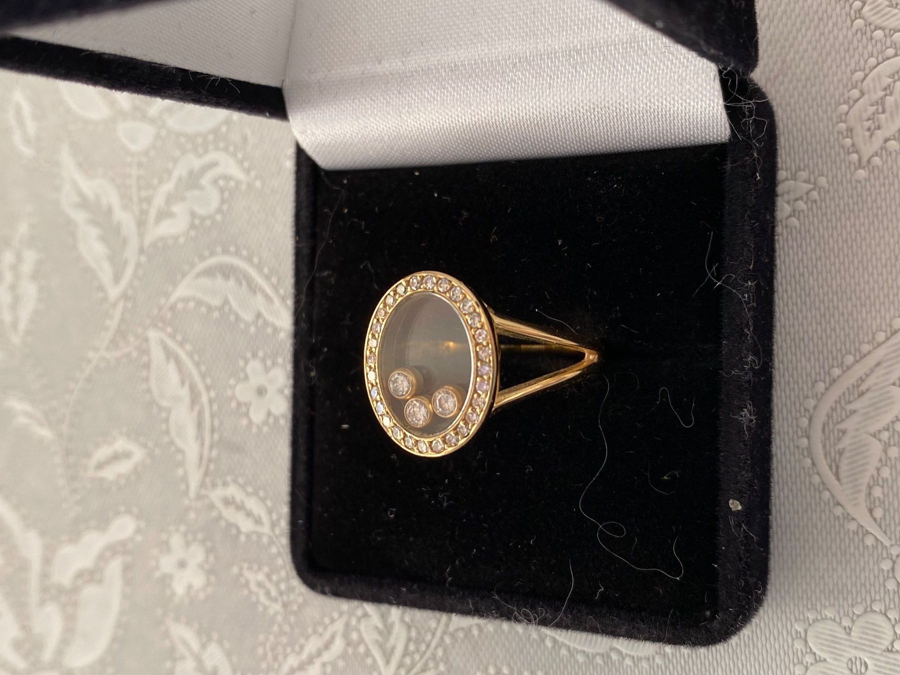 Chopard Anelli: Chopard Happy Diamonds Ring 18K Gold Diamanten – Nuovo (secondo la descrizione) da Wettingen venduto da taloo 2