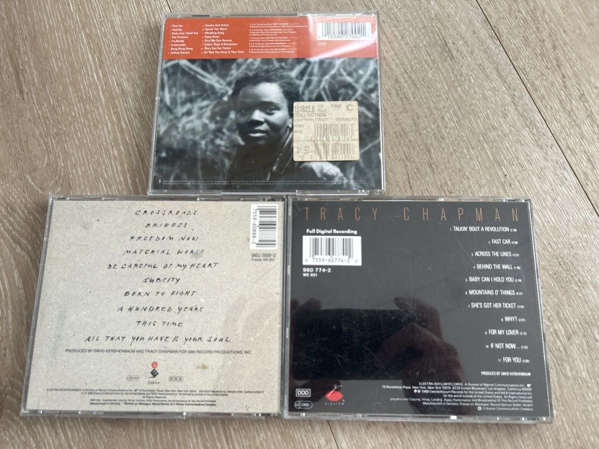 CD: Lot de 3 CD de Tracy Chapman – Usato da Delémont venduto da nerys85 1